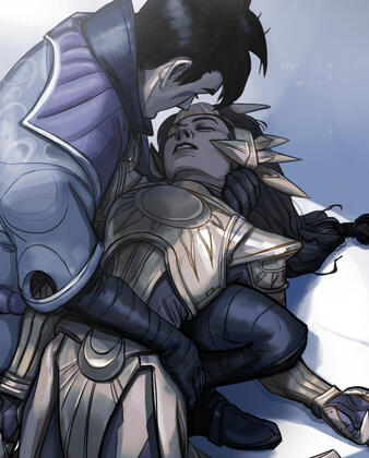 Targon comic illustration