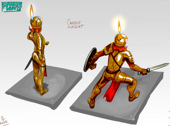 Knights and creatures