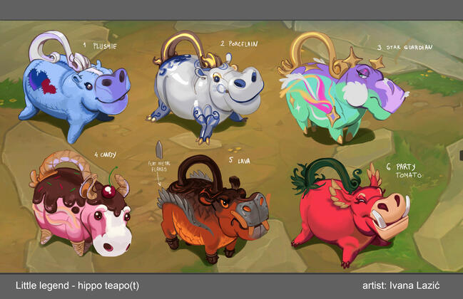 Little Legend - hippo teapo(t)