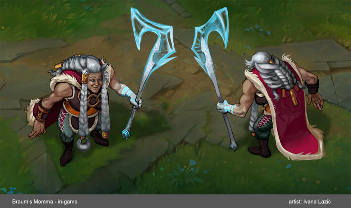 Braum's momma - fan champion concept